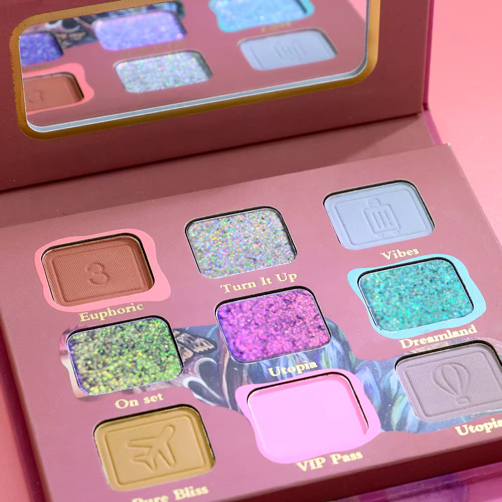 Sheeneffect-Palette de fards à barrage de haute qualité, produits de maquillage professionnels, cosm