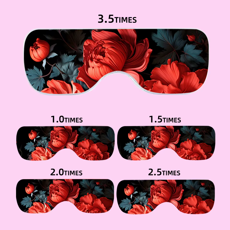 Extensions de cils 5 lentilles bandeau réglable loupe loupe lumière LED 1.5/2.5/3.5 loupes pour faux