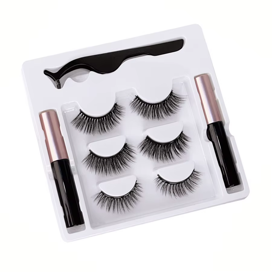 Stylo eyeliner magnétique, faux cils assortis | frisure permanente sans sensation de picotement |