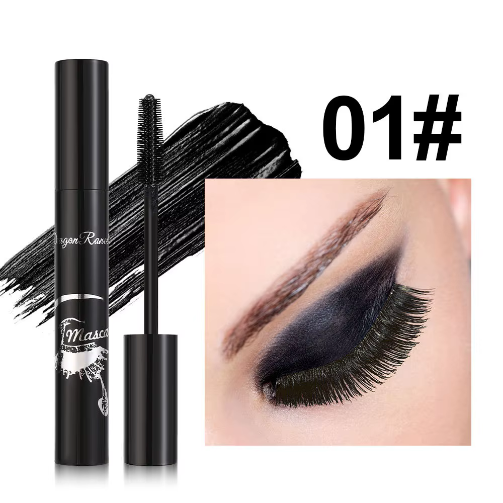 Mascara Volume coloré, style durable, imperméable, séchage rapide, bleu, violet, bouclage, allonge l