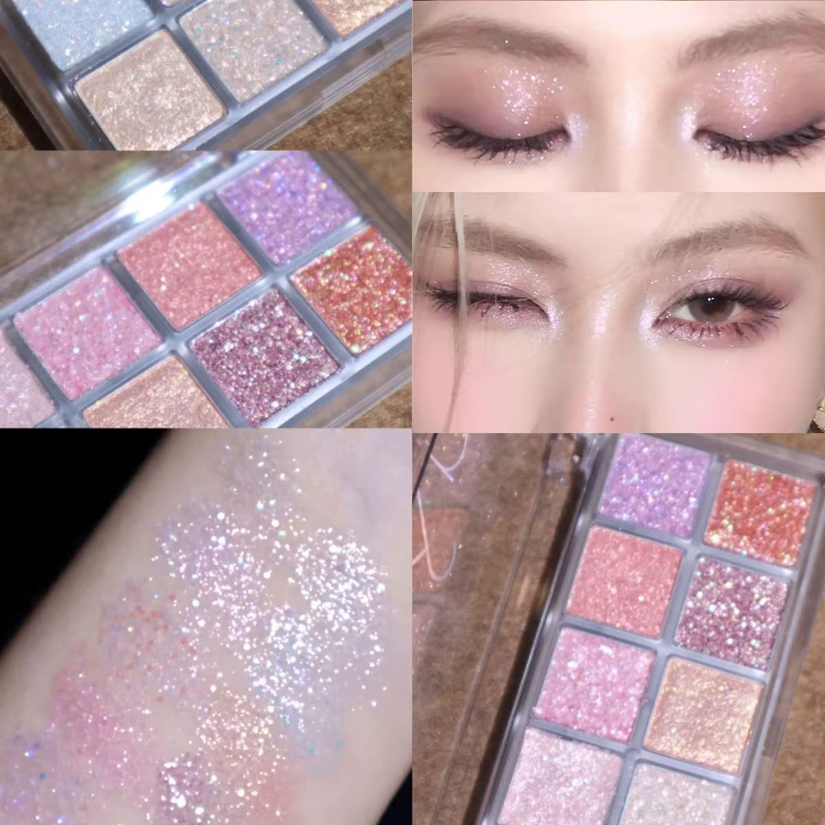rom&nd BETTER THAN PALETTE, texture de poudre fine, pigmentation longue durée, maquillage de luxe, c