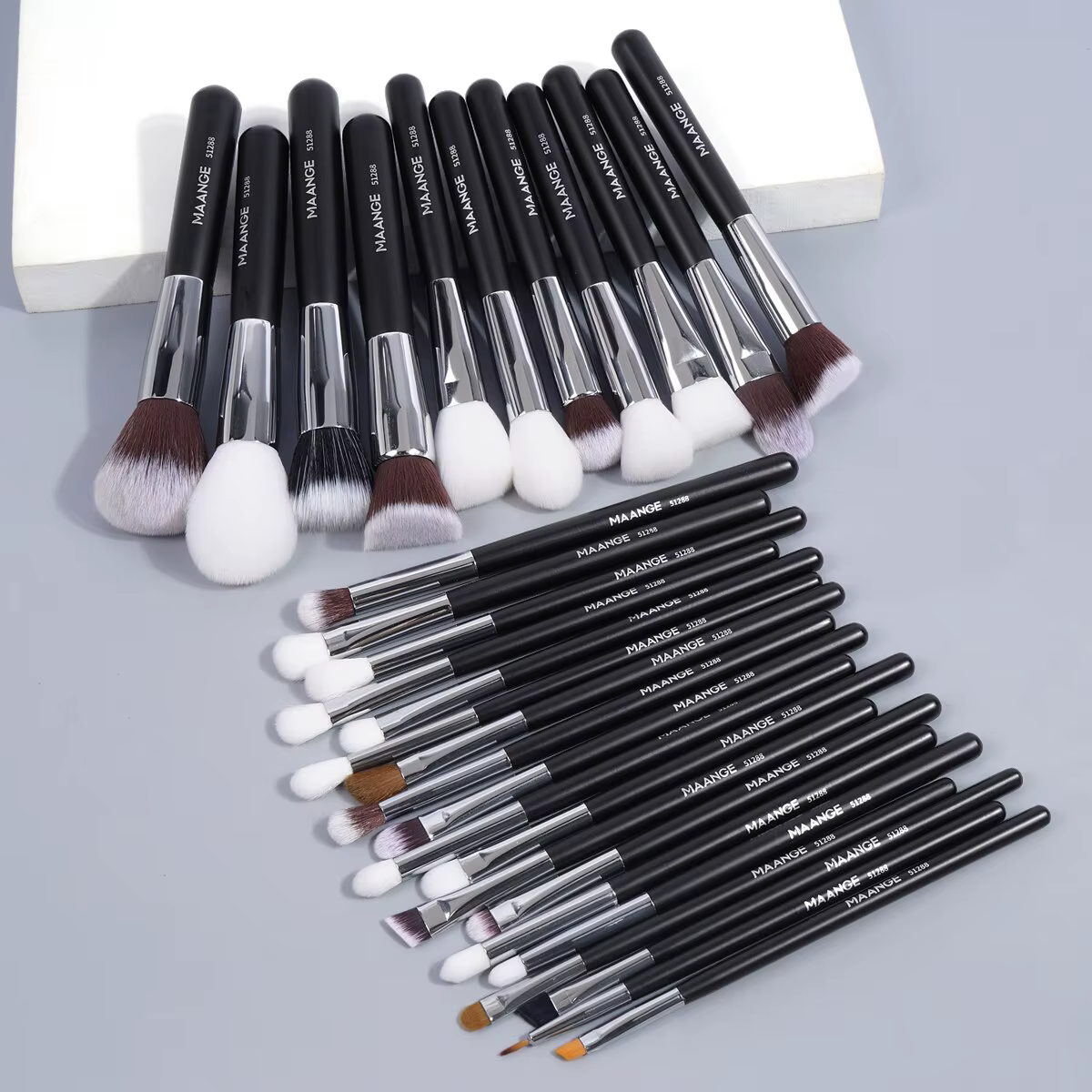 Ensemble de pinceaux de maquillage professionnels, 30 pièces, outils de beauté cosmétiques, fond de 