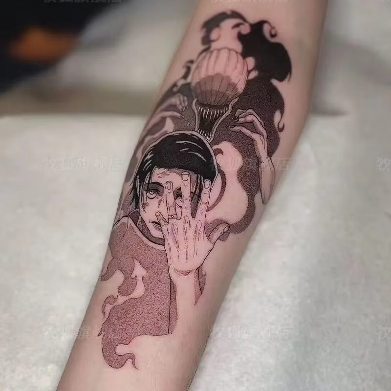 Dessin animé Jujutsu Kaisen Anime tatouages temporaires imperméable faux tatouage autocollant Okkots