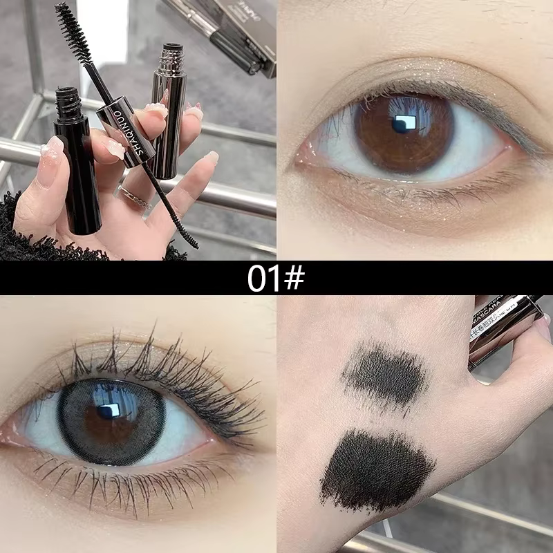Mascara Ultra-fin noir marron, allonge les cils, Volume supplémentaire, imperméable, recourbé, natur