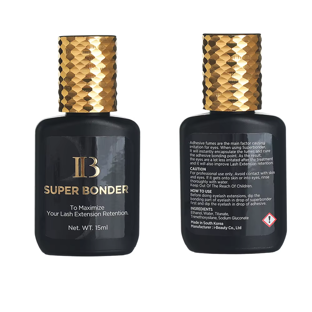 Ibeauty Super Bonder 15ml IB Agent de fixation pour Extensions de cils apprêt cils colle aide je bea