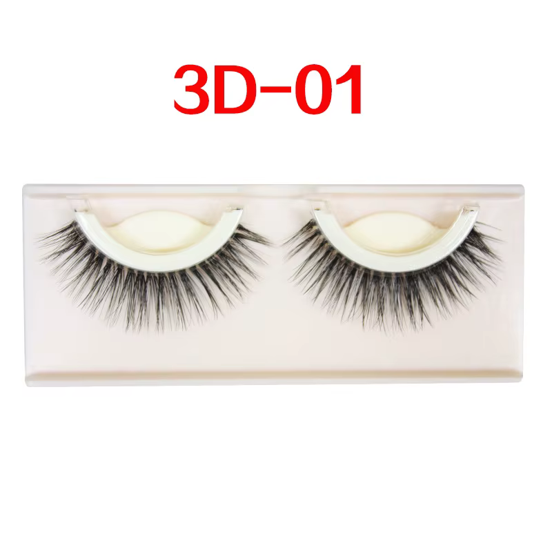 Faux-Cils Magnétiques 3D Naturels Faits à la Main, Extension Longue Durée, Outils de Maquillage