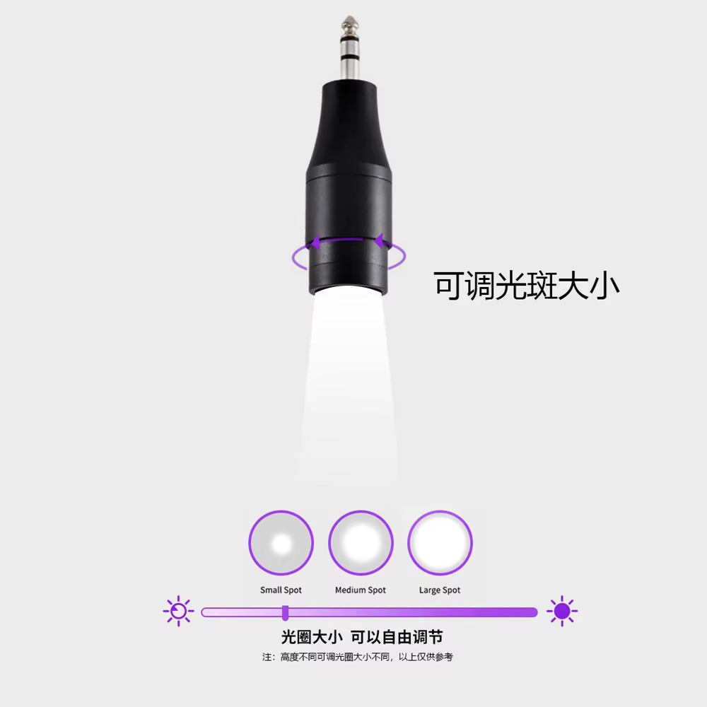 Tête de Lampe UV pour Remplacer la Colle à Cils, Lumière LED, Accessoire Adhésif pour Extensions, 1