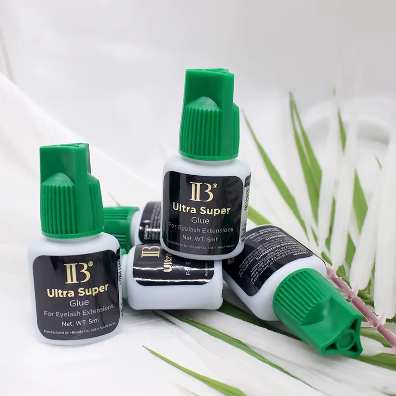 IBeauty – colle Ultra Super pour Extension de cils, 20 bouteilles, capuchon vert, adhésif imperméabl