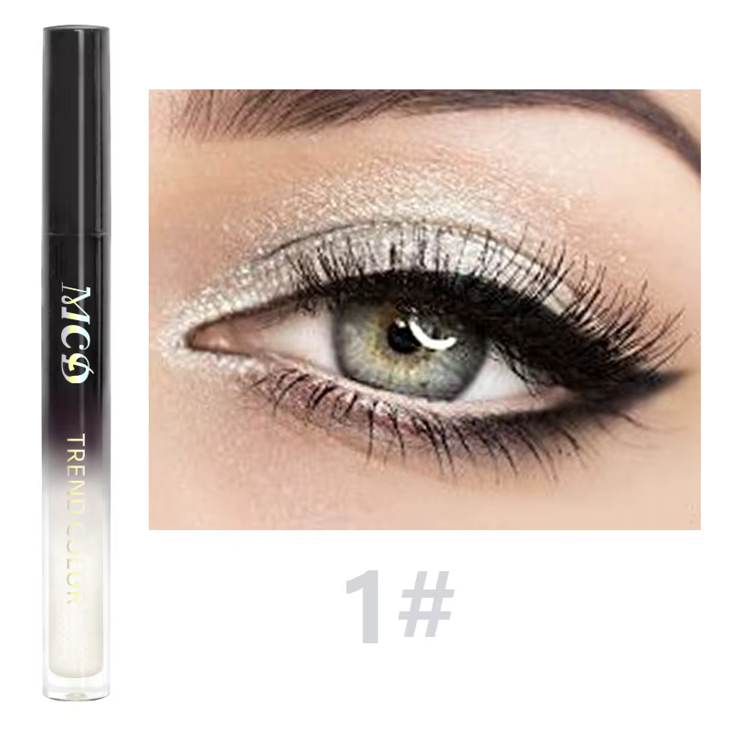 Palette de fards à paupières liquides imperméables à 13 nuances – Ensemble de maquillage haute brill
