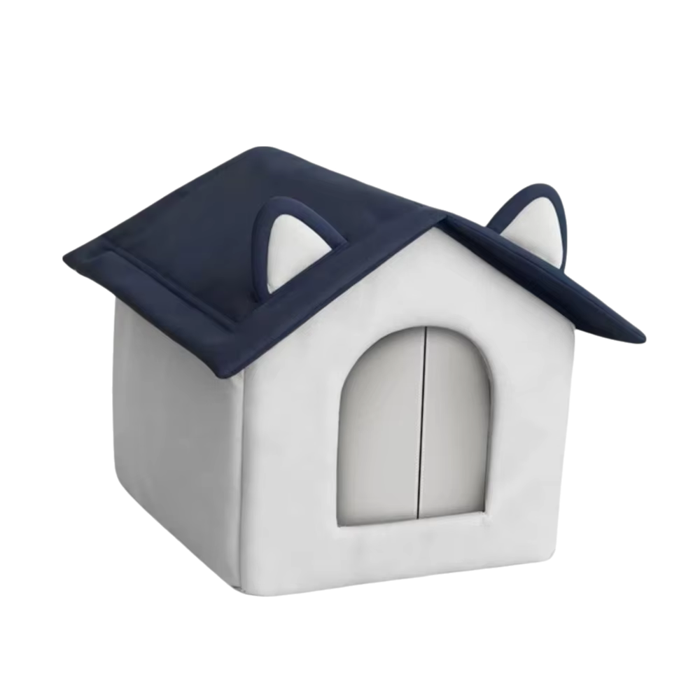 Maison d'extérieur chaude pour chat, coupe-vent, Base résistante à l'humidité, abri pour chat errant