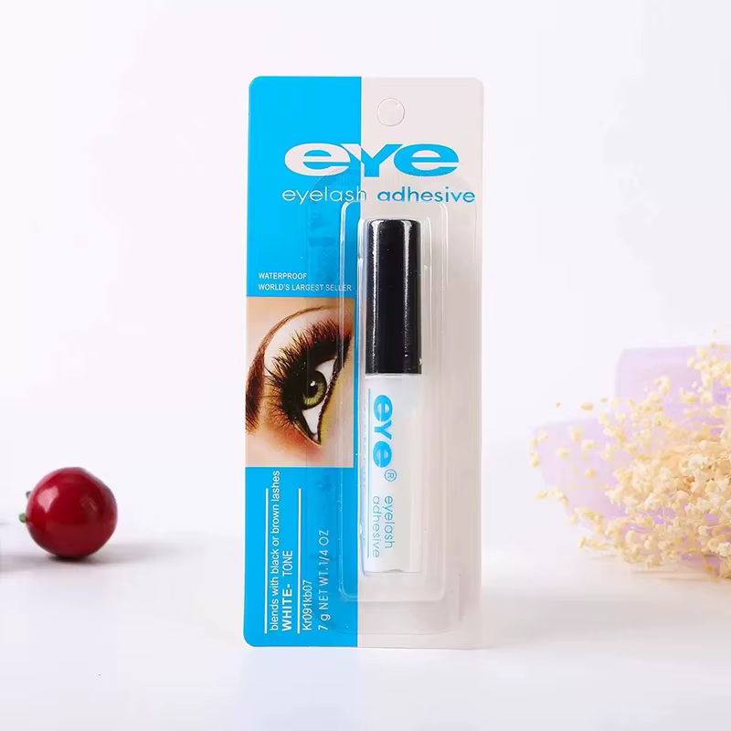 Colle pour faux cils, imperméable, transparente, blanche, noire, séchage rapide, extension durable d