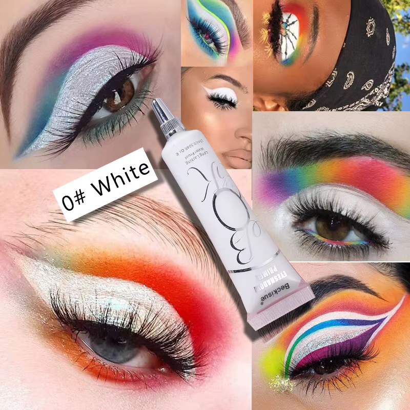 Crème de Base pour ombre à paupières blanche foncée, correcteur pour les yeux, facile à colorer, maq