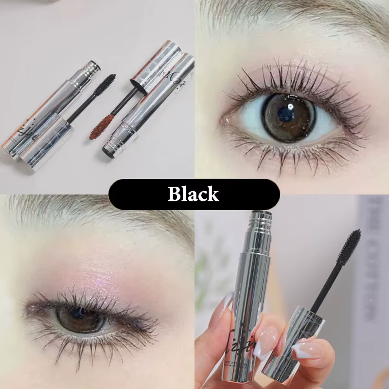 Extension de cils noir/marron, Mascara allongeant les cils, imperméable, longue durée, soyeux, maqui