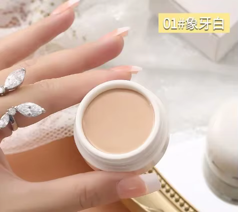 Crème de fond de teint anti-tâches de rousseur pour le visage, anti-cernes pour couvrir les yeux noi
