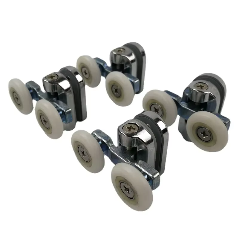 Rouleau de porte/roue/coureur pour cabine de douche astronomique, double roue de remplacement