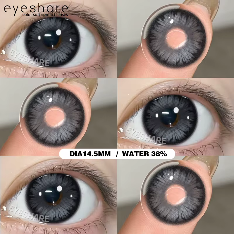 AMARA nouvelles lentilles de contact de couleur pour les yeux Anime yeux violets lentilles de contac