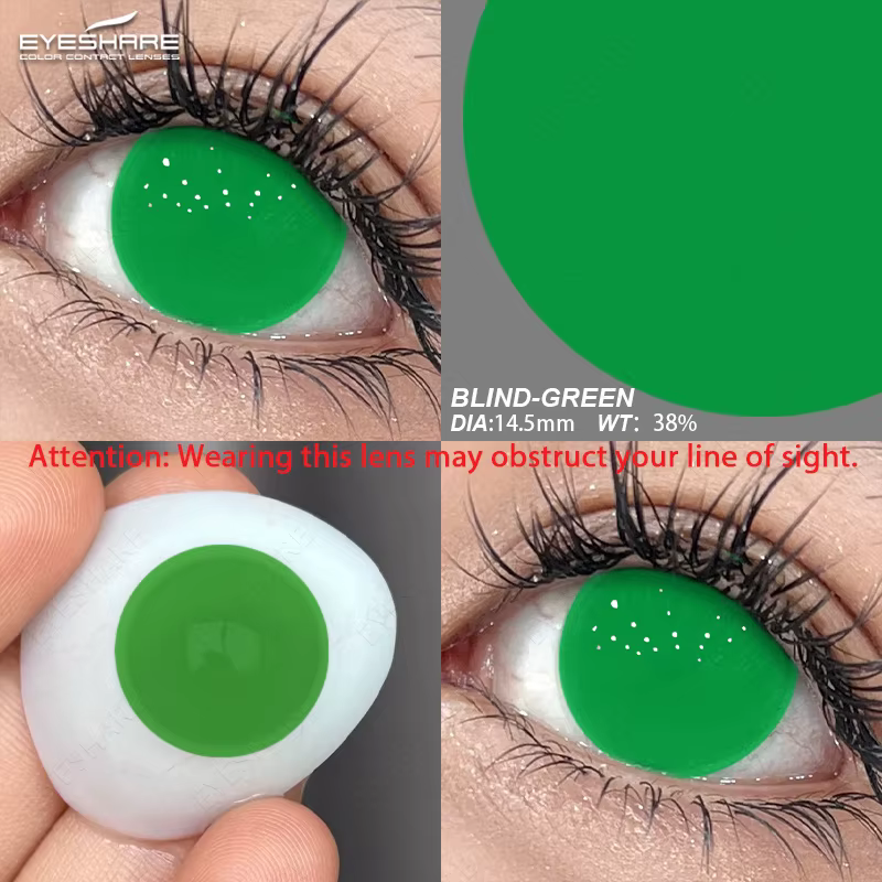 EYESHARE Cosplay lentilles de contact de couleur pour les yeux 1 paire de lentilles d'Halloween cont