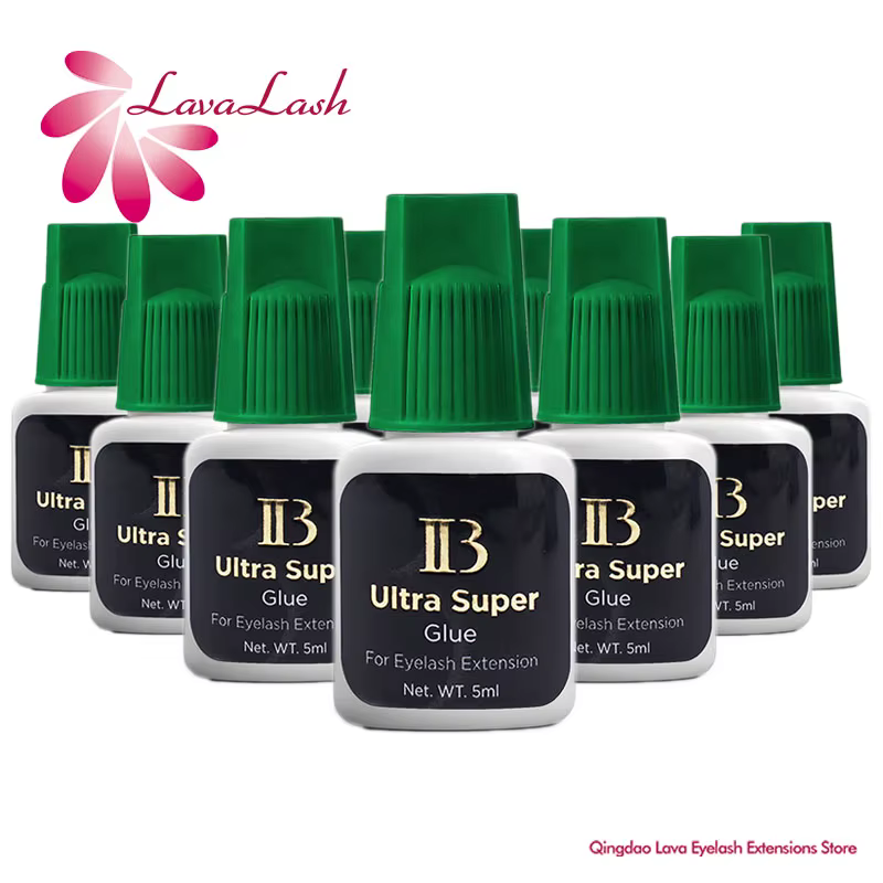IBeauty – colle Ultra Super IB pour Extensions de cils, 5ml, capuchon vert IB, outils de maquillage