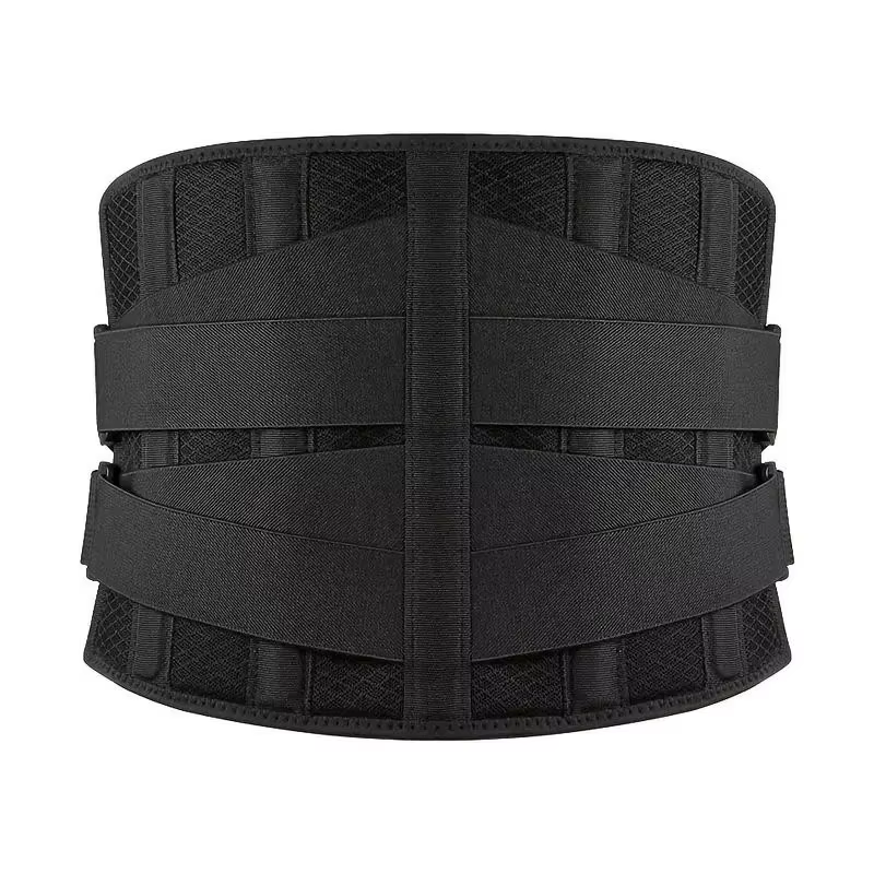 Ceinture de soutien lombaire réglable à double traction respirante pour décompression de la colonne