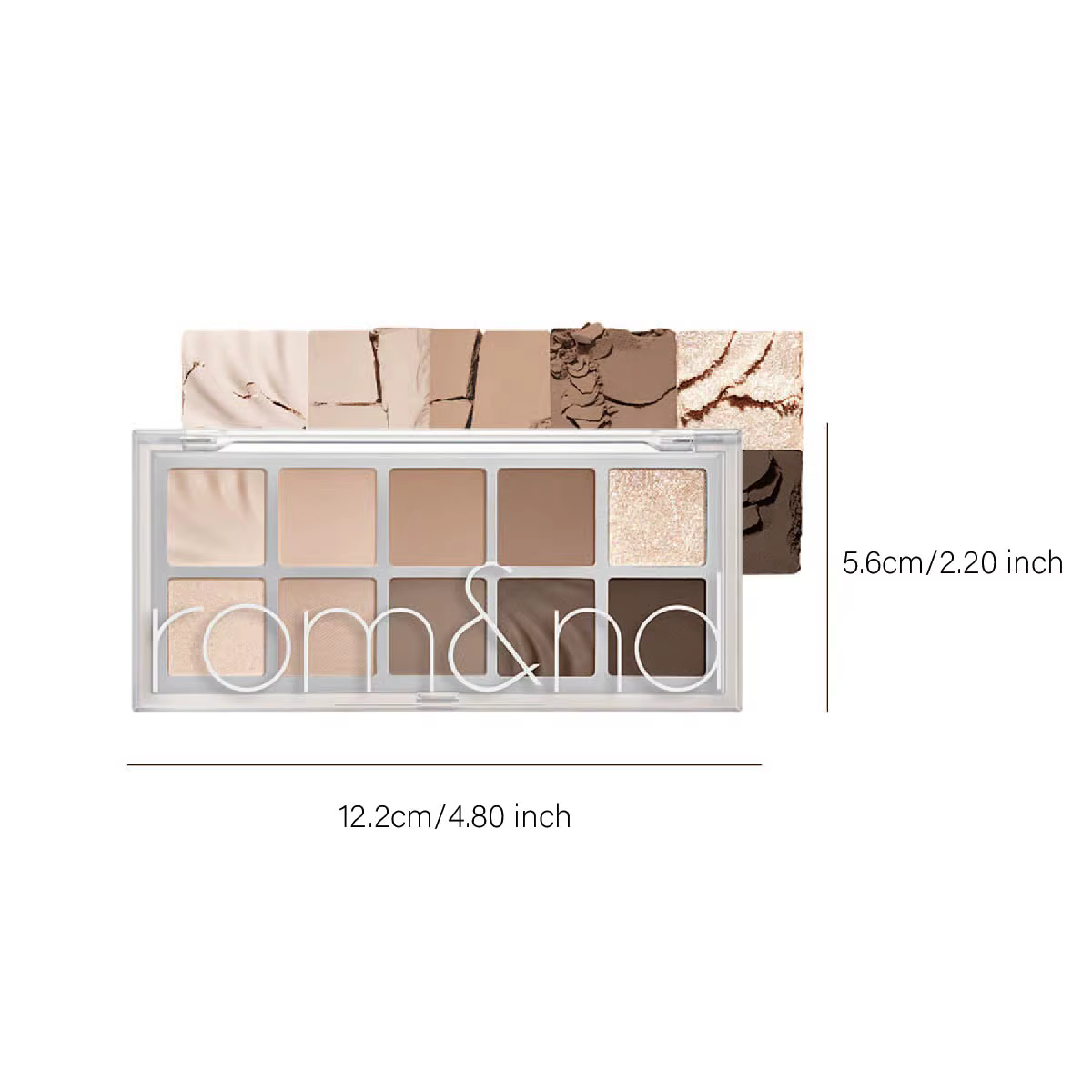 rom&nd BETTER THAN PALETTE, texture de poudre fine, pigmentation longue durée, maquillage de luxe, c