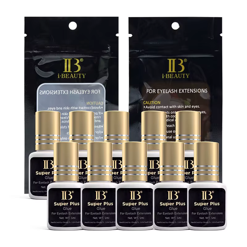 2/5/10 bouteilles d'origine IB Ibeauty Super Plus colle pour Extensions de cils 5ml corée IB capucho