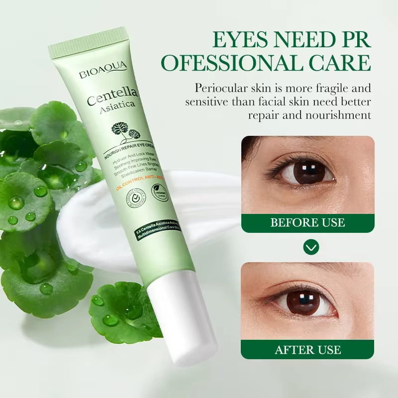 Crème pour les yeux, élimine les cernes, Anti-rides, estompe les ridules, élimine les poches pour le