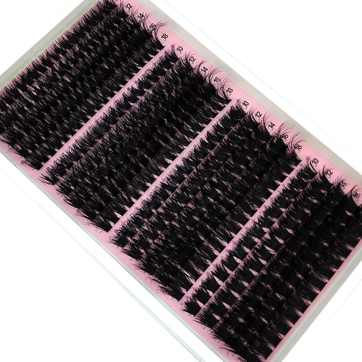 340/390 pièces 40D-160D mélange 5D moelleux cils individuels grappes Extensions faux cils bricolage