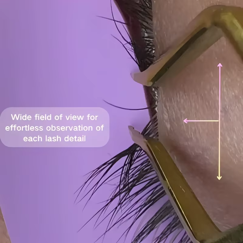 Pincettes d'extension de cils isolantes, nouveau design, pincettes à pointe incurvée en acier inoxyd