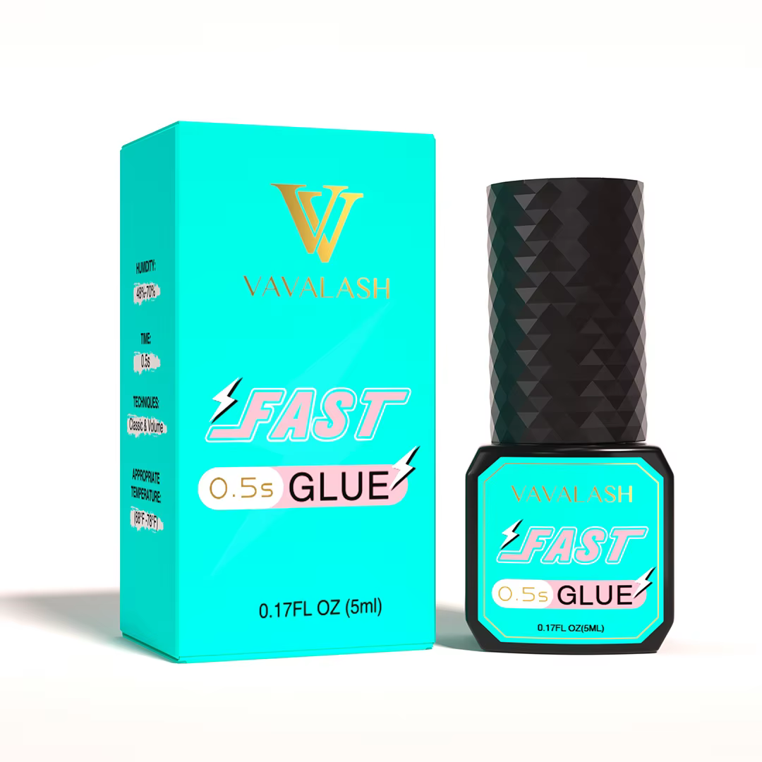 VAVALASH colle à cils 0.3S 0.5S 1S 2S adhésif pour Extension de cils 5ml colle à cils à séchage rapi