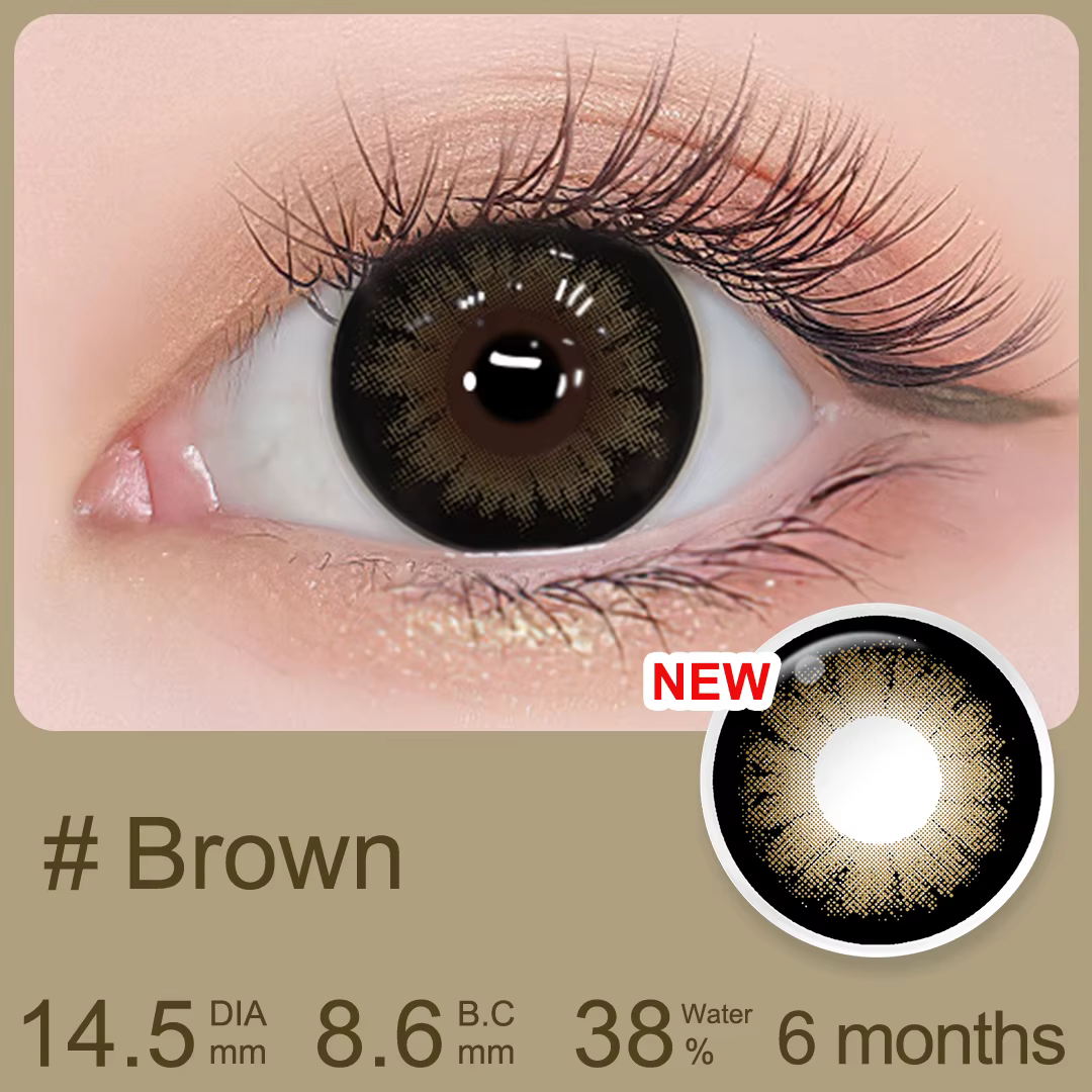 (0.00~-6.00) MAGISTER 14.5/16mm Lentilles de contact naturelles à effet agrandissant avec correction