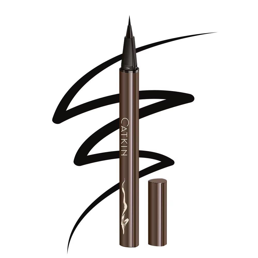 CATKIN-Stylo Eyeliner Noir Imperméable, Lisse et Longue Durée