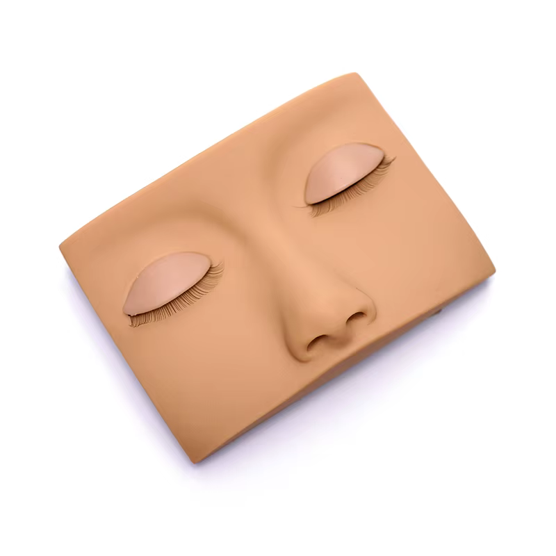 Tête de Mannequin pour Extension de cils, accessoires de maquillage avec paupières de remplacement a