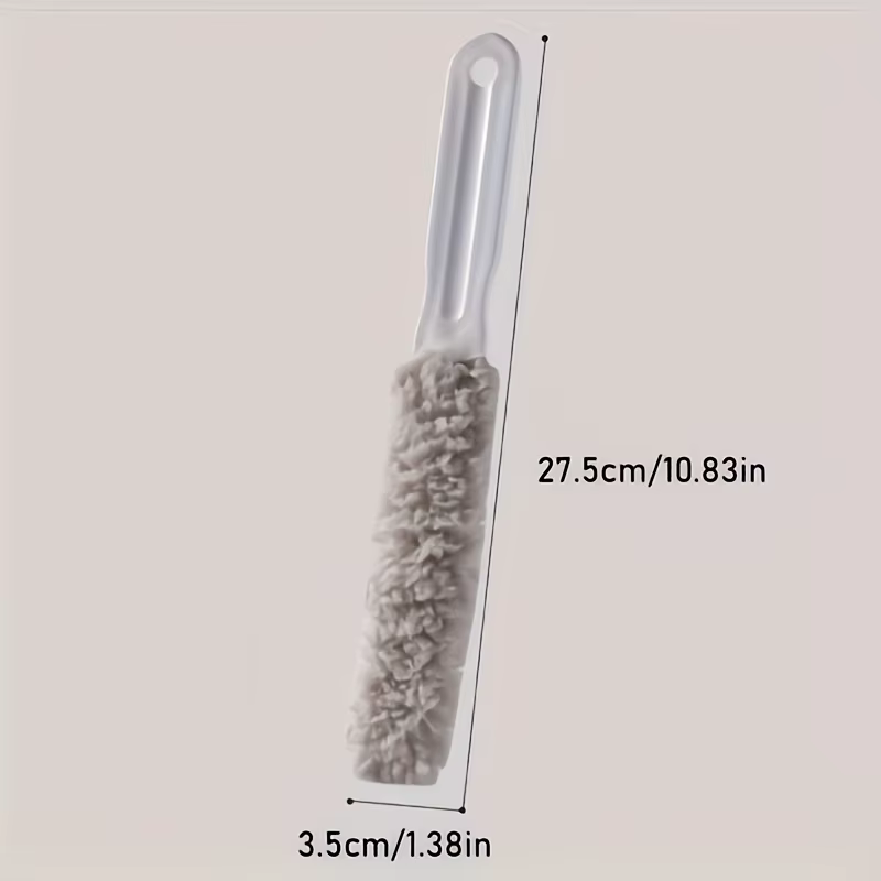 Brosse de nettoyage d'écart de climatiseur suspendu, outil de nettoyage de volet, brosse de dépoussi