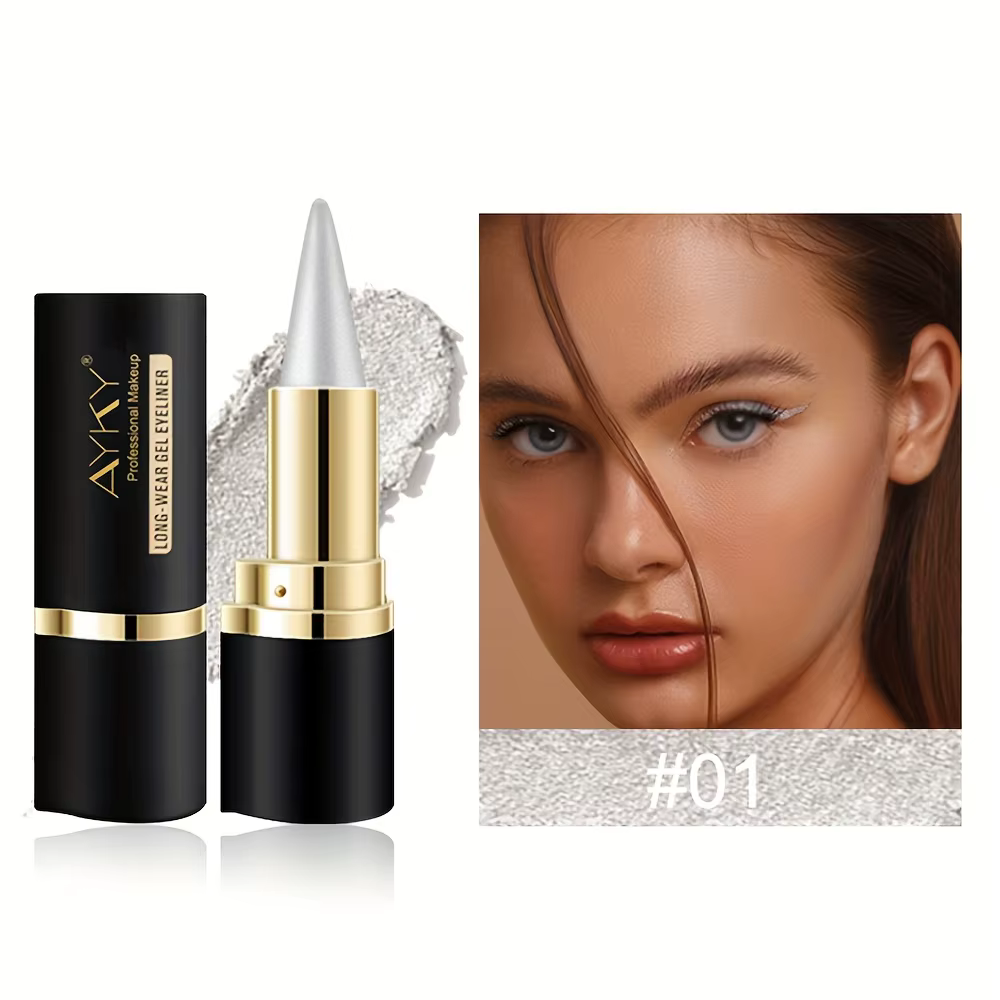 Eyeliner noir mat, anti-taches, imperméable, résistant au transfert, adapté aux débutants, essentiel