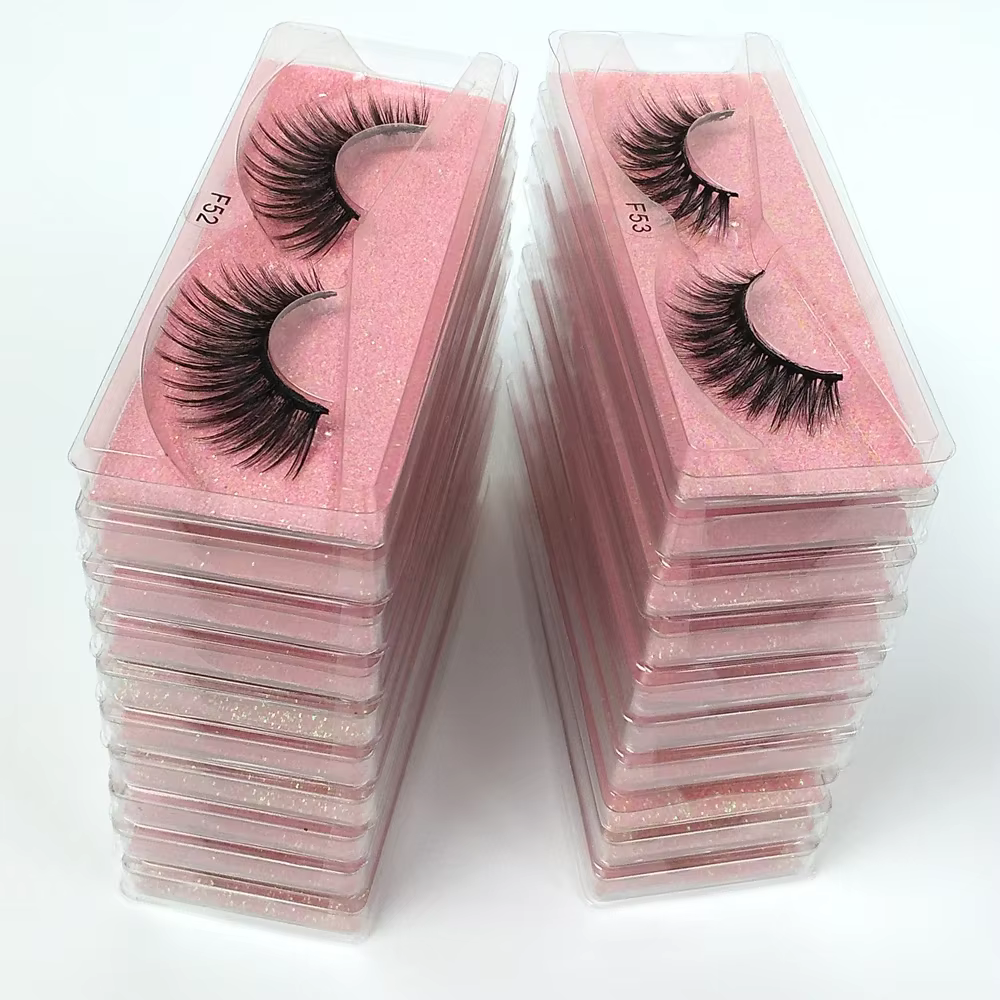 10 paires de faux cils en gros 3D cils Pack faux cils naturels maquillage faux cils en vrac