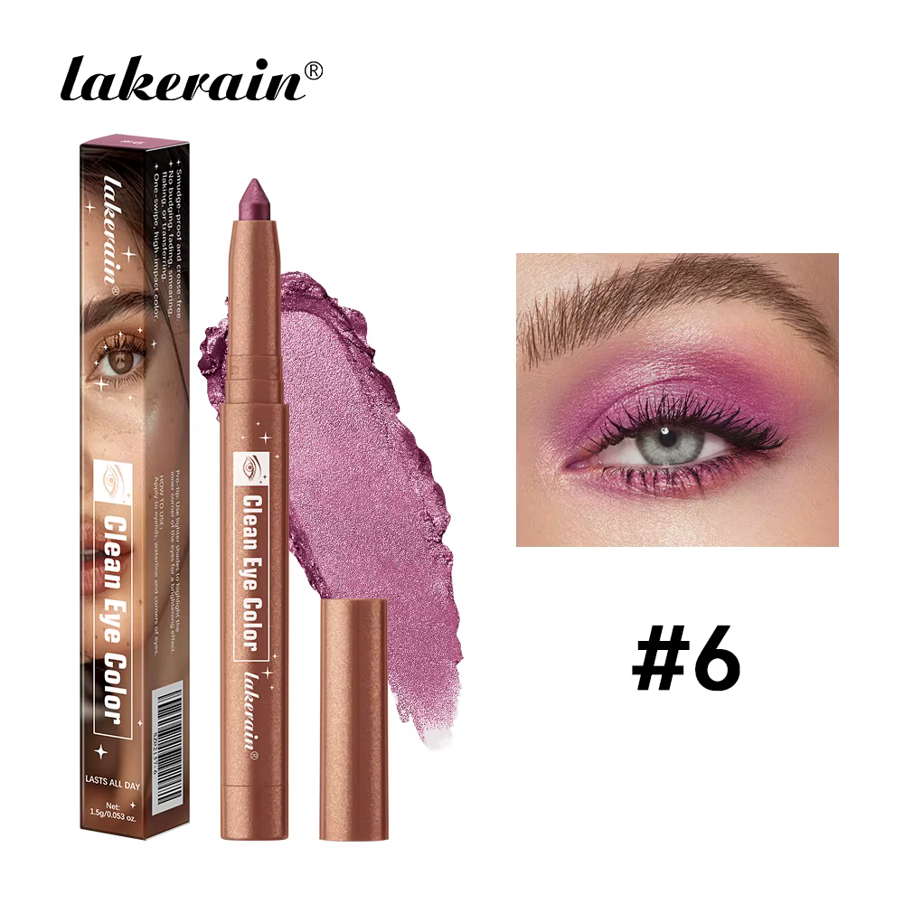Eyeliner nacré 26 couleurs, paillettes de couleur, imperméable, maquillage pour les yeux longue duré