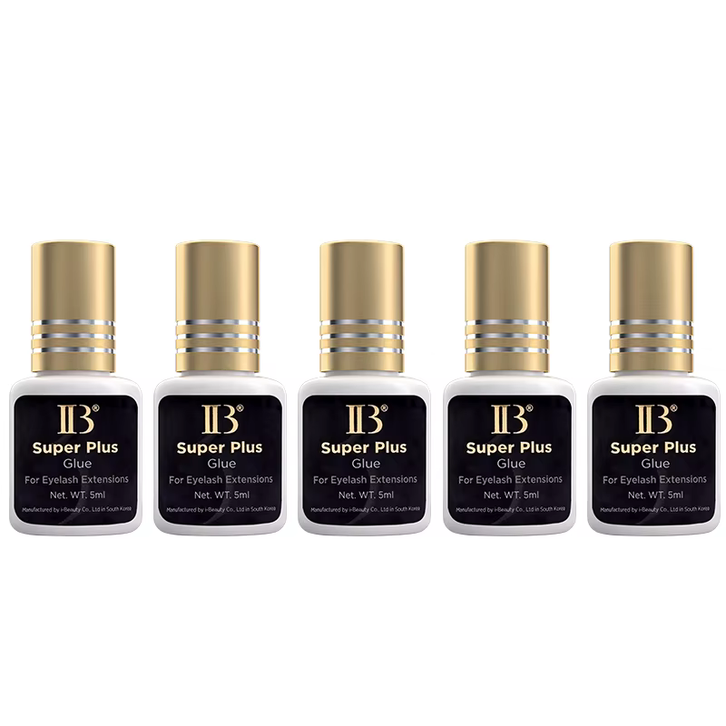 5 bouteilles Corée IB Ibeauty Super Plus de Colle Pour Extensions De Cils D'origine 5ml Colle Noire