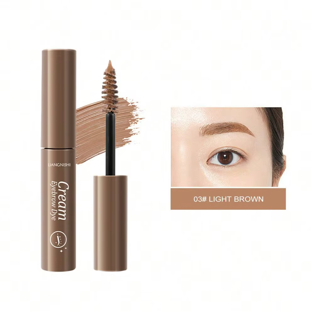 Mascara pour sourcils imperméable longue durée en 3 couleurs, crème pour sourcils, ombre à paupières