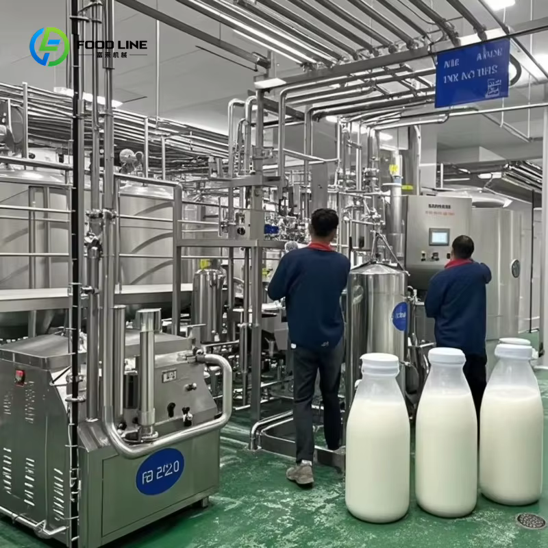 Usine de yaourt personnalisée, machine de traitement du yaourt entièrement automatique, ligne de pro