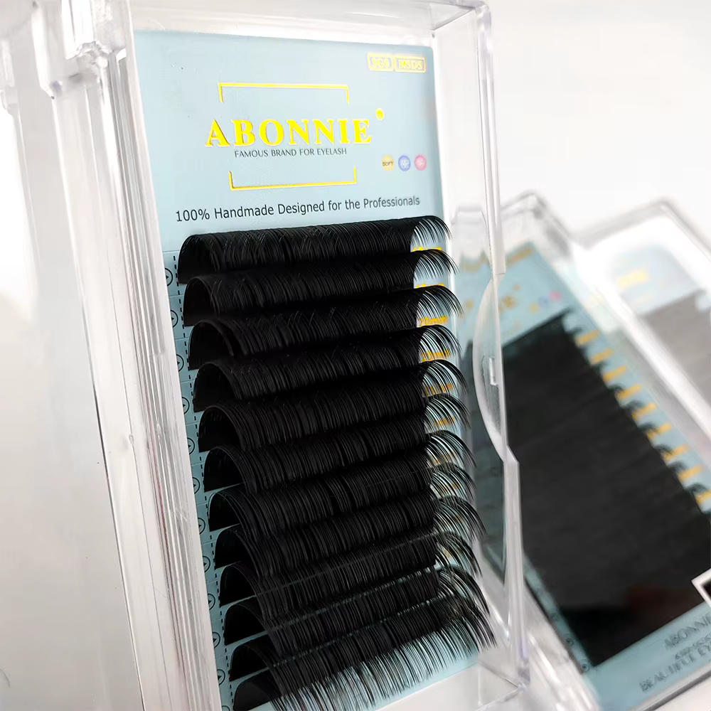 Abonnie noir mat Volume cachemire cils C CC D Extensions de cils individuelles maquillage Cilios