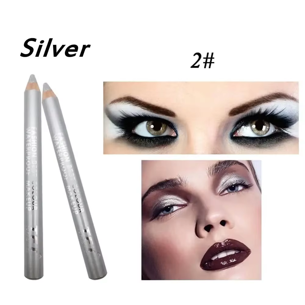 Crayon Eyeliner cosmétique longue durée pour les yeux, avec taille-crayon, ombre à paupières et styl