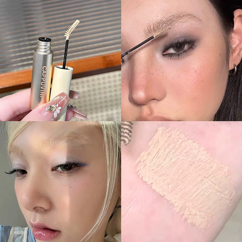 Mascara teinté pour sourcils 6 couleurs, crème colorante blonde, rose, marron, tatouage des sourcils