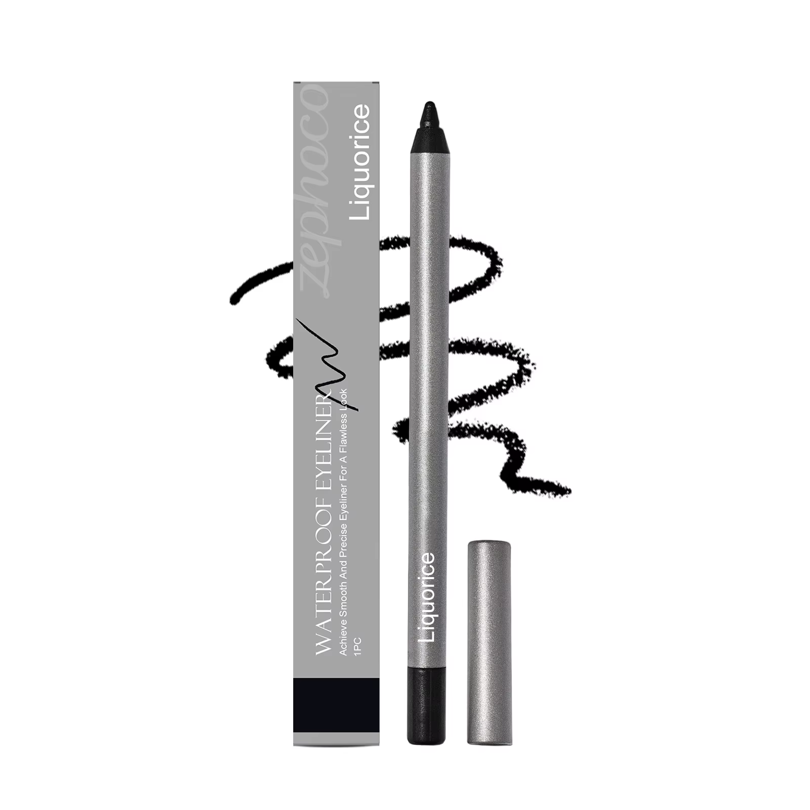 Zephoco crayon Eyeliner imperméable lisse résistant aux taches résistant à l'eau cosmétiques Gel Eye
