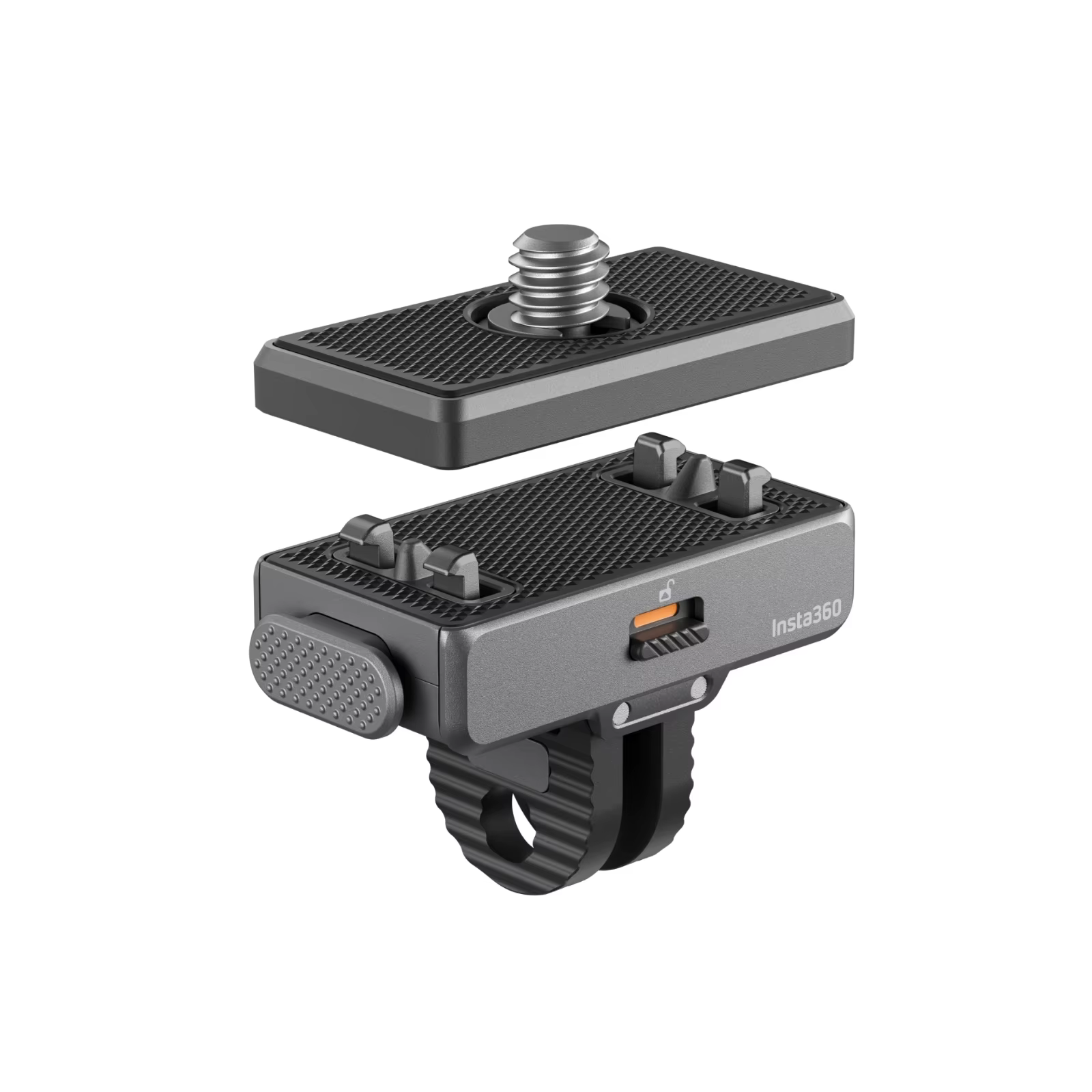 Support de fixation rapide Insta360 2.0, base magnétique invisible, support pliable pour accessoires