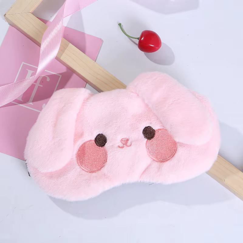 Masque pour les yeux de panda mignon, canard, lapin, masque pour les yeux de sieste pour petits anim