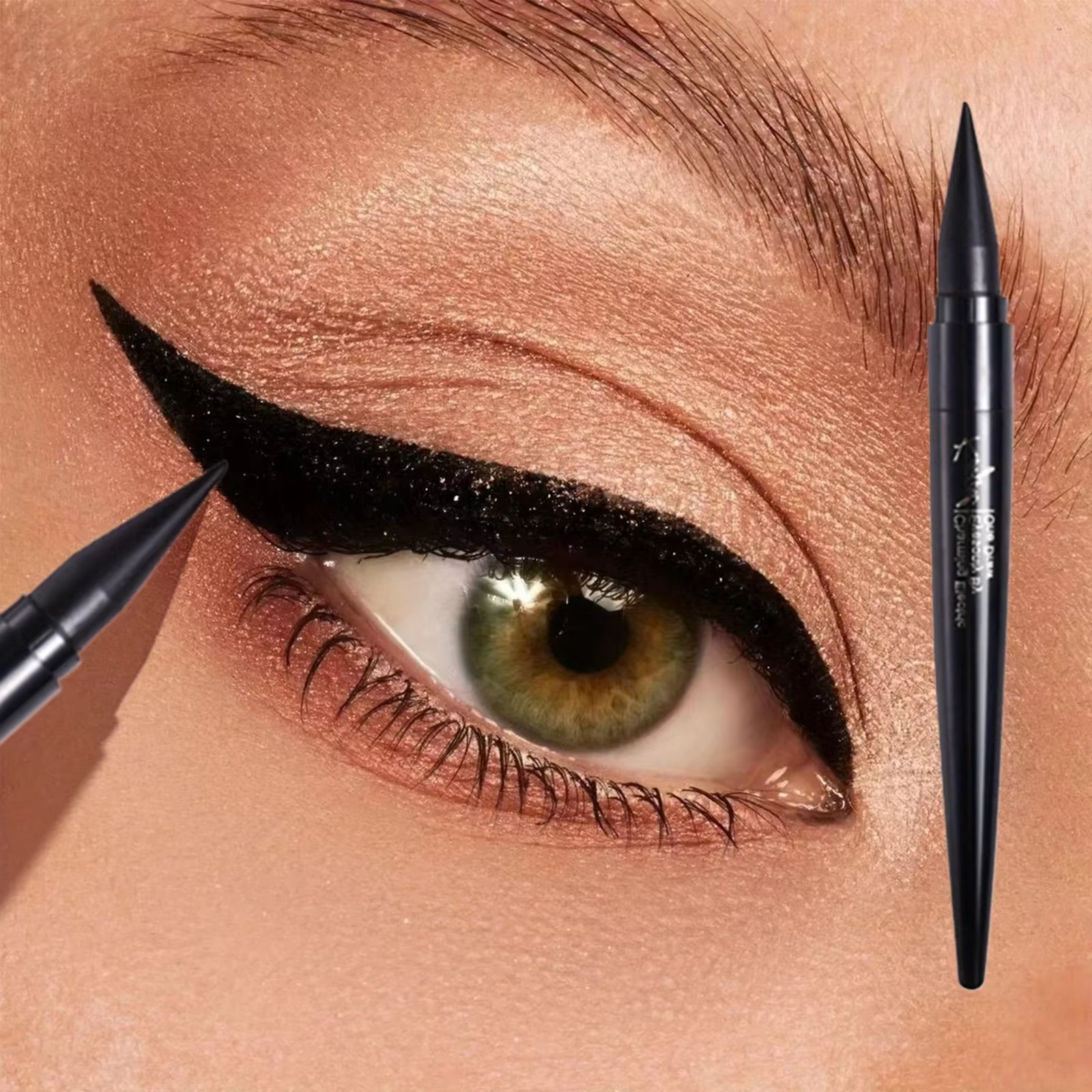 Eyeliner liquide longue durée, étanche, anti-taches, stylo pour femmes, cosmétique professionnel de