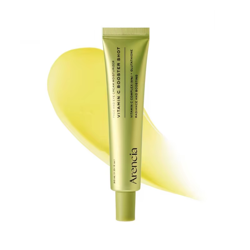 Crème Contour des Yeux Arencia Retinal & Vitamine C Booster Shot, Hydratant Visage Jour & Nuit, Comp