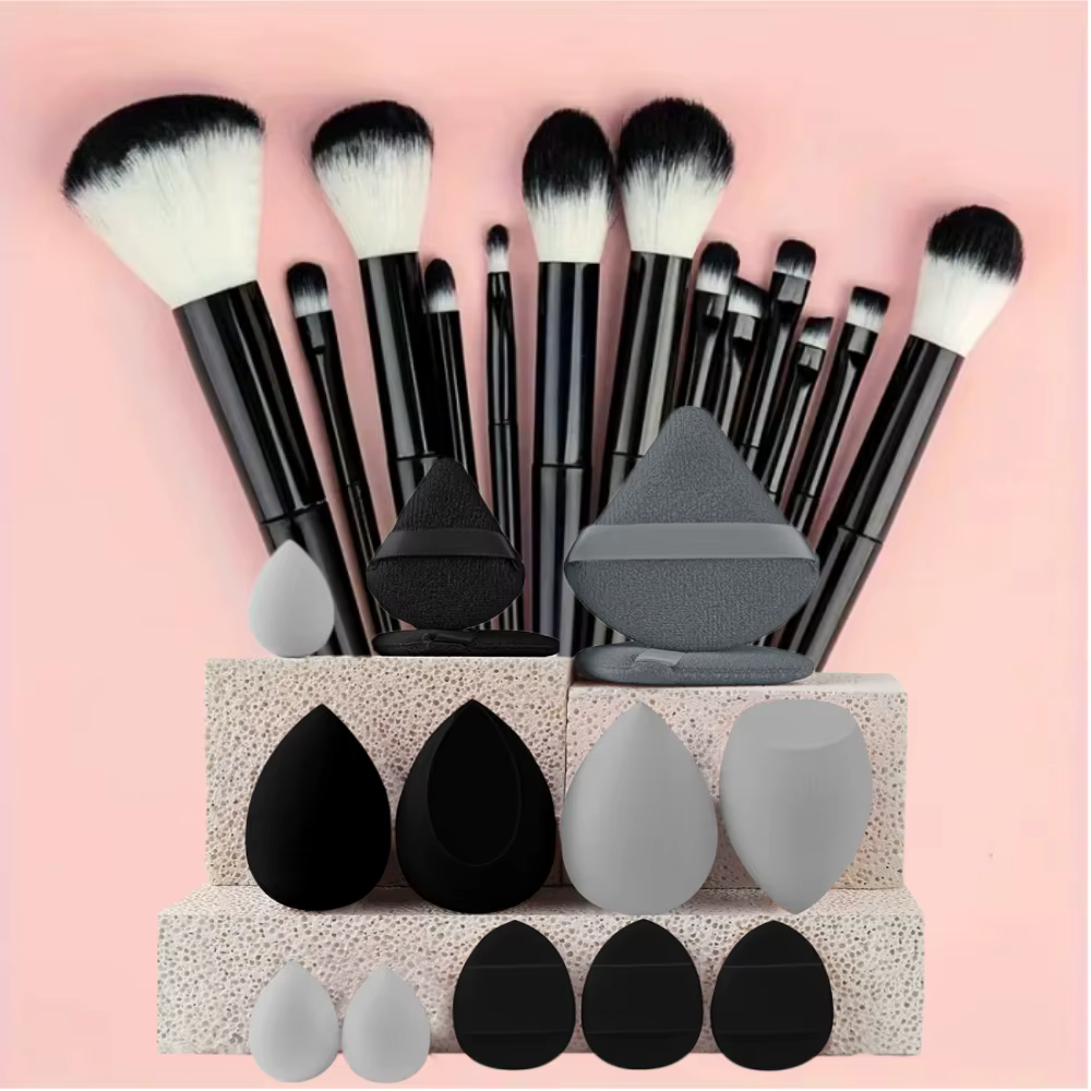 Ensemble de pinceaux de maquillage professionnels, 13 pièces, détails doux, Blush, surligneur, fond 