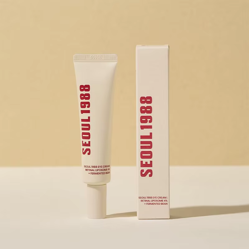 Sérum Coréen Séoul 1988 au Rétinol et à l'Essence de Ginseng Noir, Crèmes Contour des Yeux et Essenc
