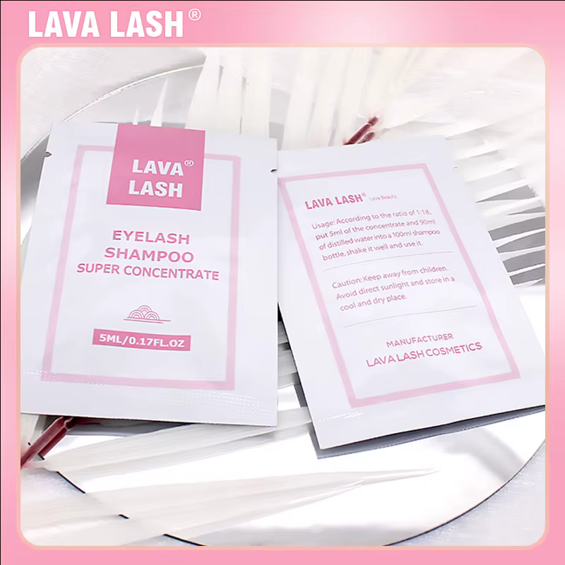 10 pièces lave cils Super concentré Mousse cils shampooing nettoyage doux greffage Mousse Extension